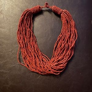 Fully hand beaded choker